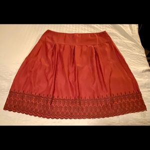 A-line Scalloped Skirt - Old Navy - size 16